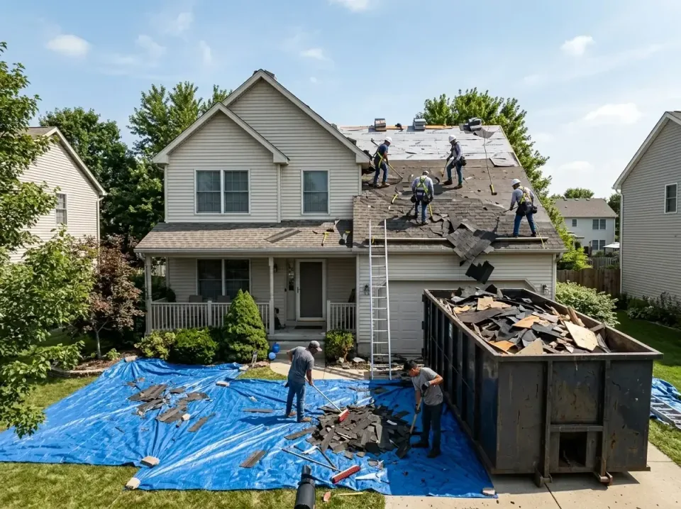 roof-replacement-debris-remova-004 — frequently asked questions, Cheapest Dumpster Rentals in Elkridge, MD